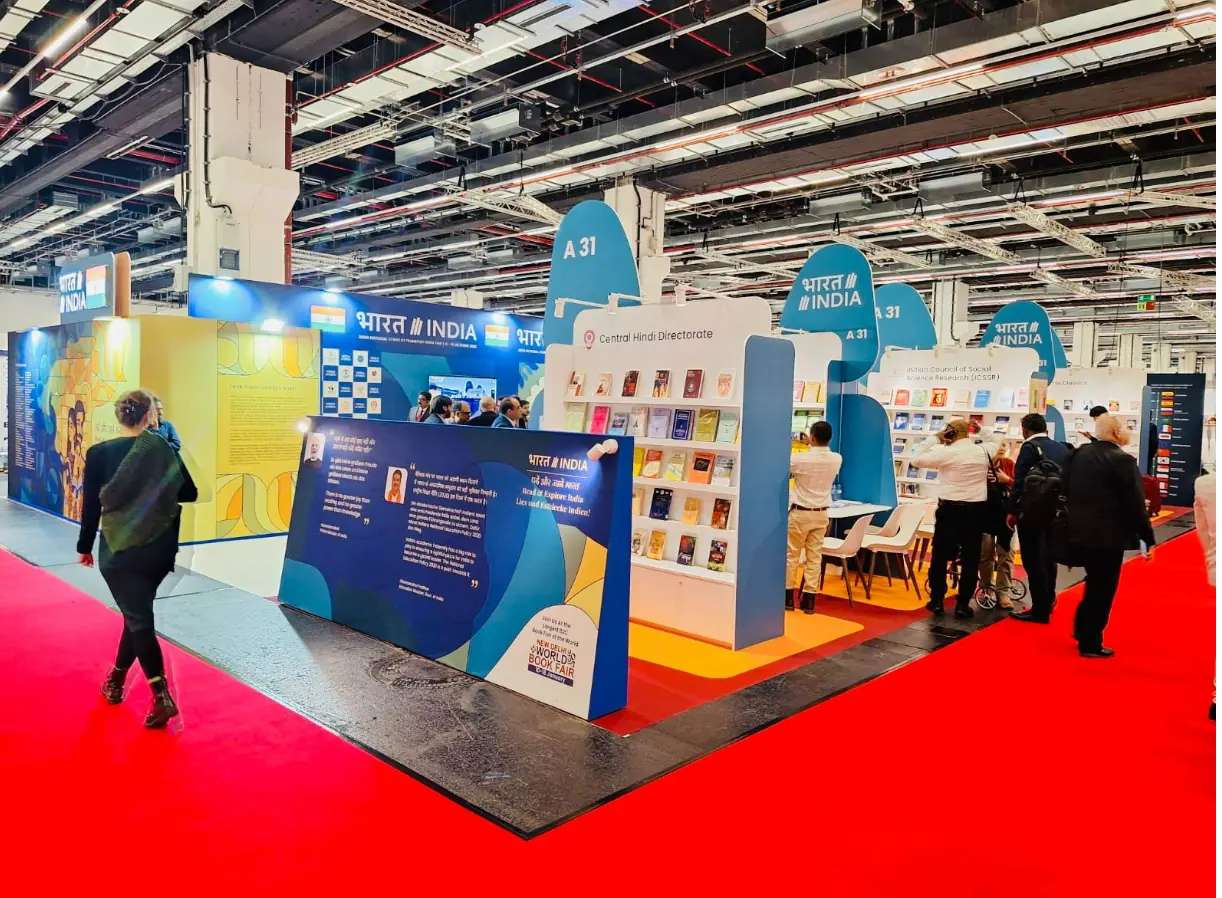 Frankfurt Book Fair exhibition stand by Stagehook Global, Frankfurt — photo 1
