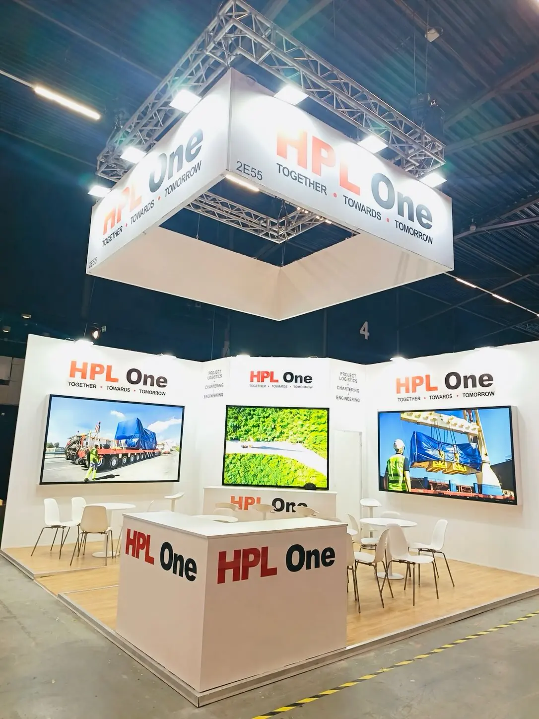 Breakbulk Europe exhibition stand by Stagehook Global, Rotterdam — photo 1