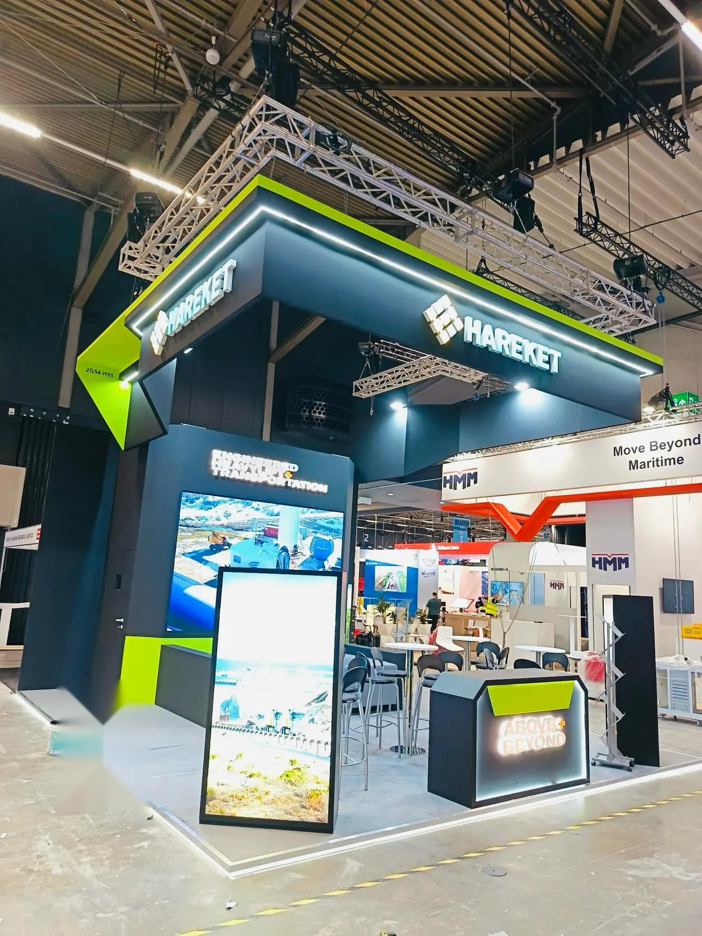 Breakbulk Europe exhibition stand by Stagehook Global, Rotterdam — photo 2