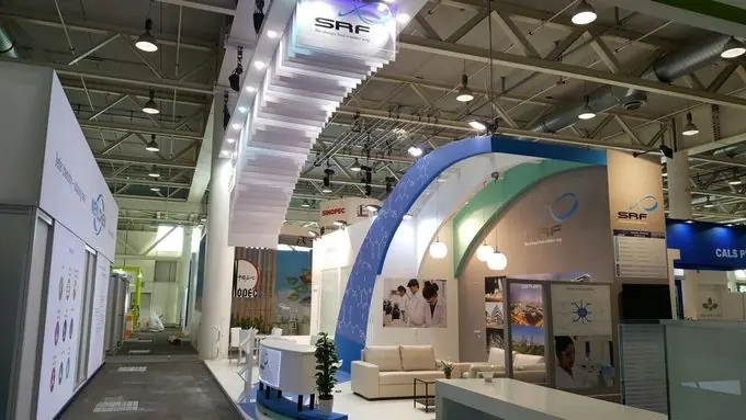 Chemspec Europe exhibition stand by Stagehook Global, Basel — photo 1