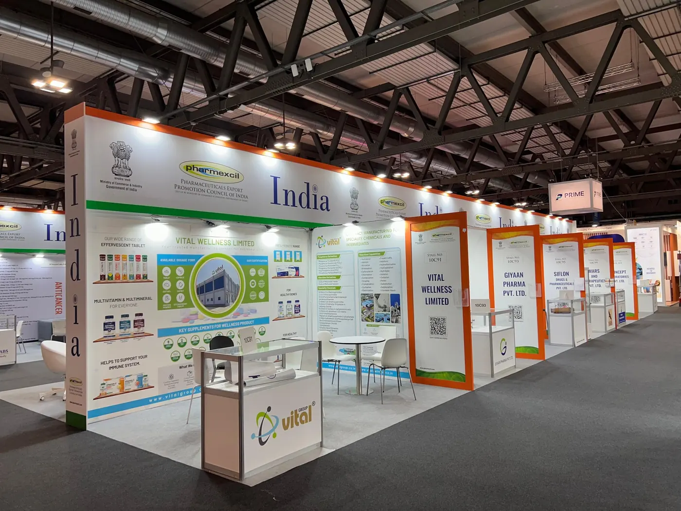 CPHI exhibition stand by Stagehook Global, Frankfurt — photo 3