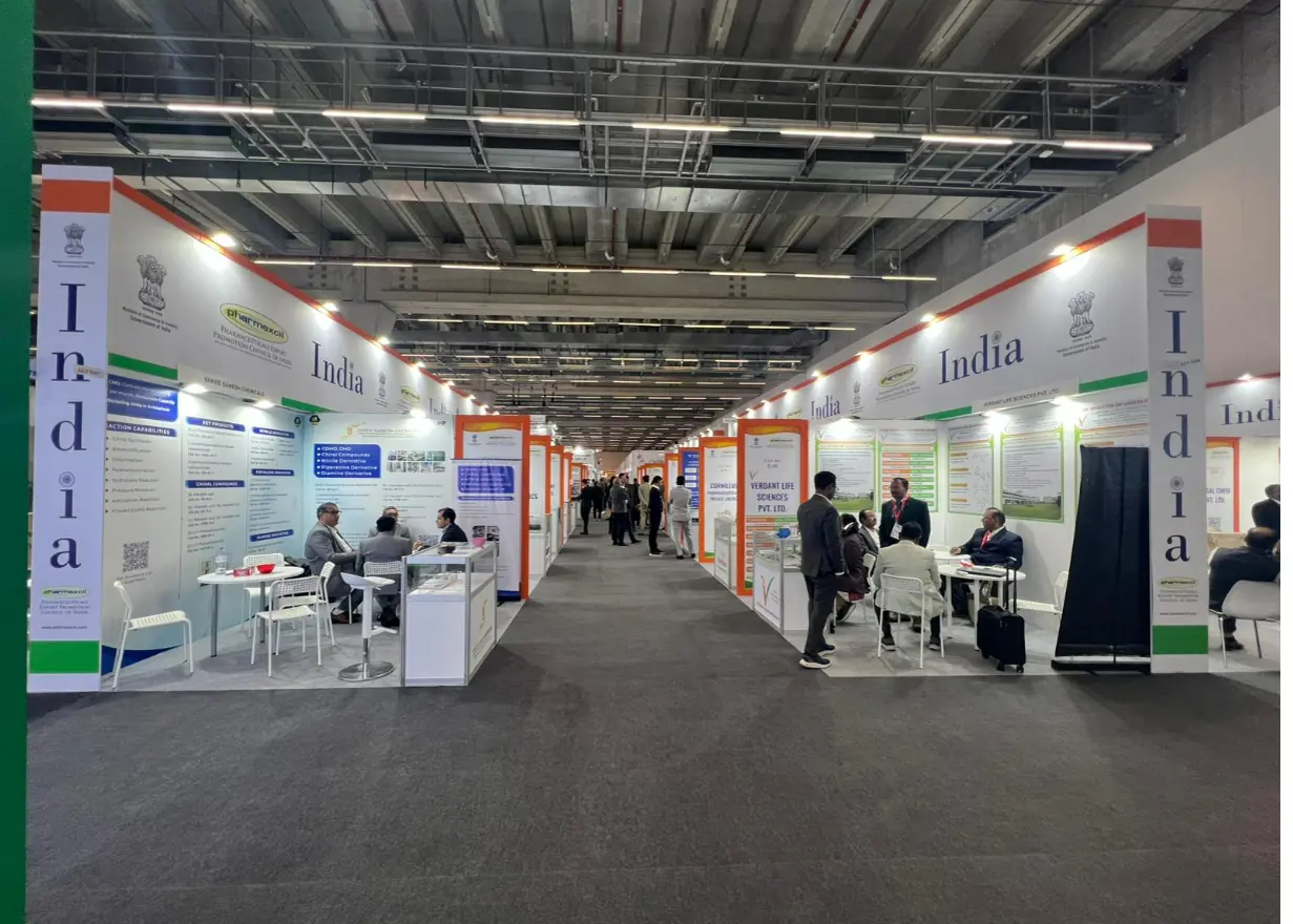 CPHI exhibition stand by Stagehook Global, Frankfurt — photo 1