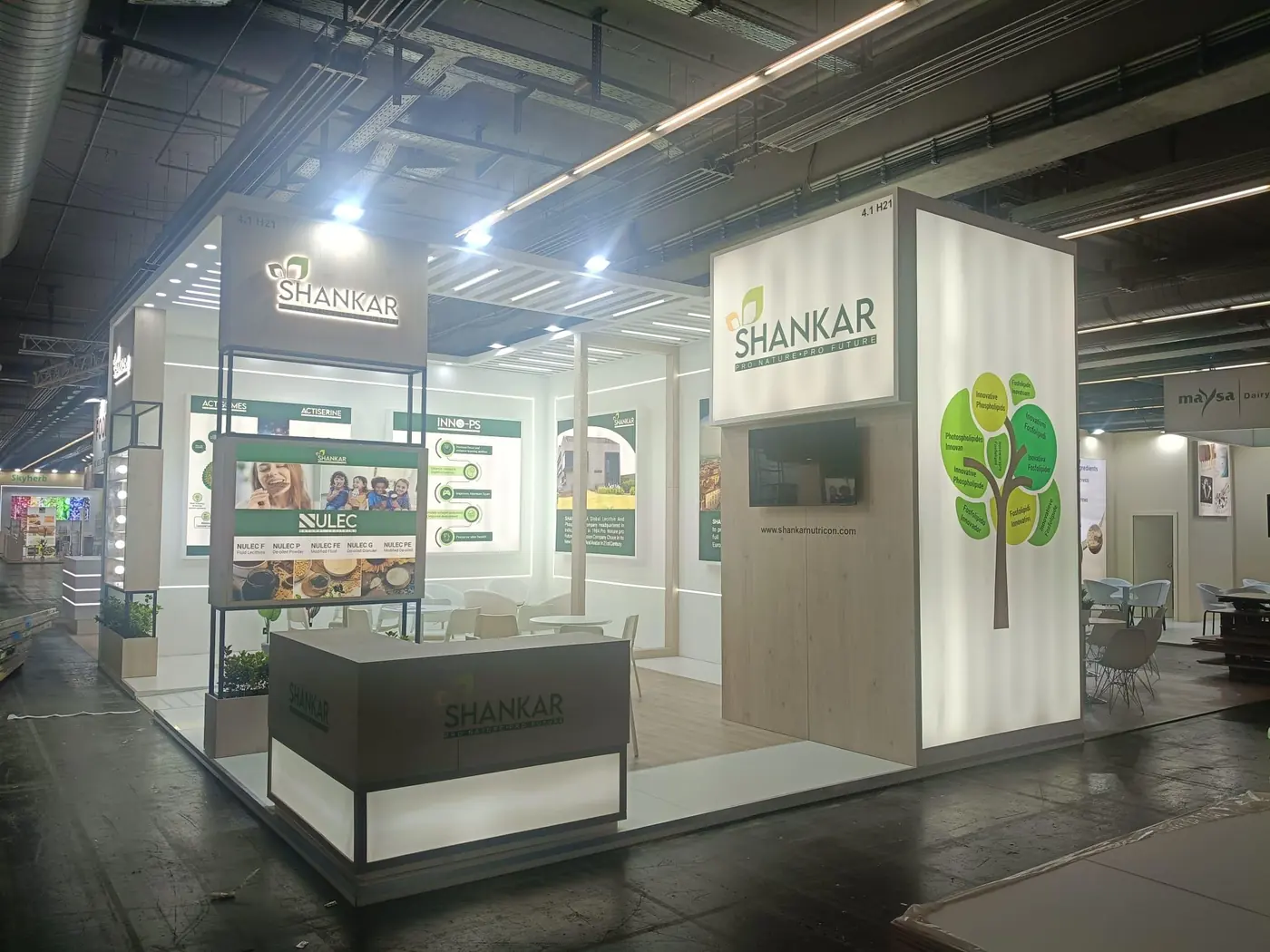 Fi Europe exhibition stand by Stagehook Global, Frankfurt — photo 3