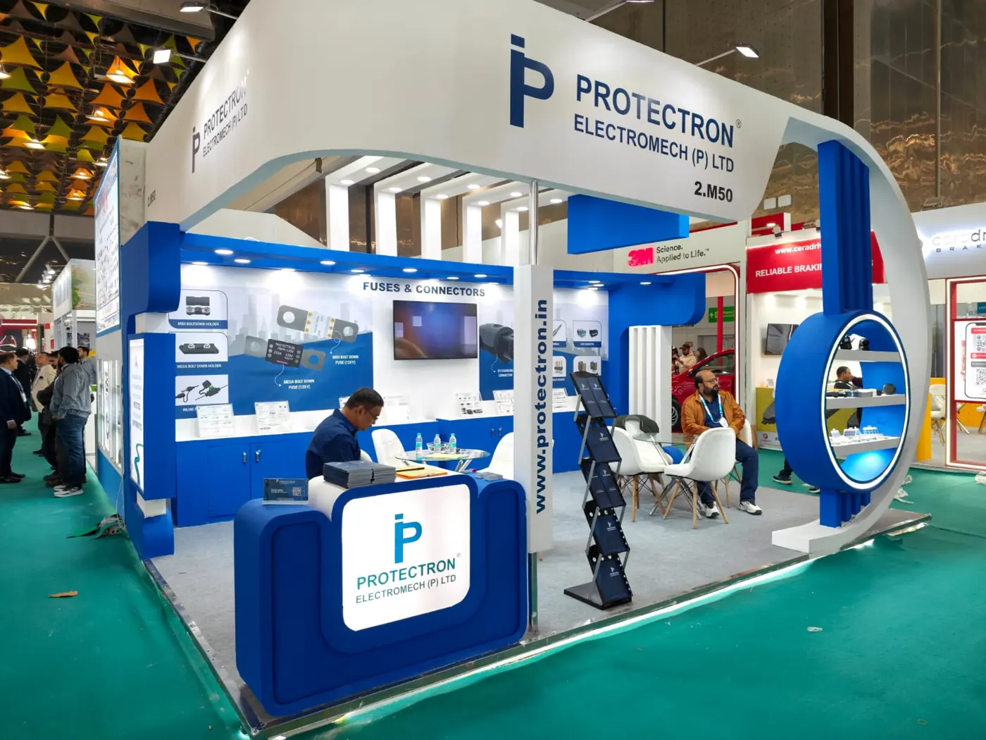 ACMA Automechanika exhibition stand by Stagehook Global, New Delhi — photo 1