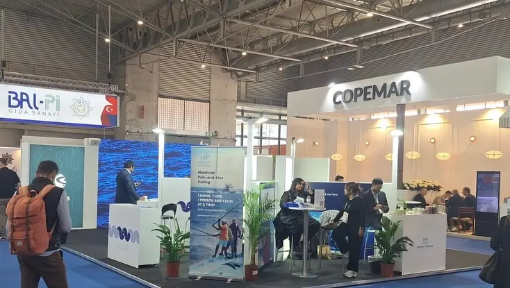Seafood Expo Global exhibition stand by Stagehook Global, Barcelona — photo 3