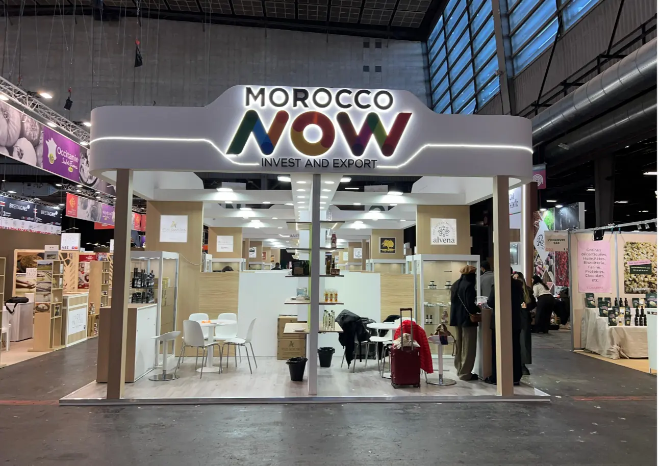 Natexpo exhibition stand by Stagehook Global, Paris — photo 1