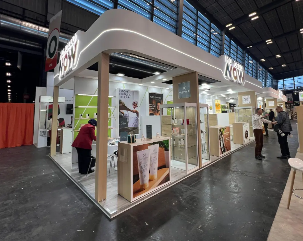 Natexpo exhibition stand by Stagehook Global, Paris — photo 2