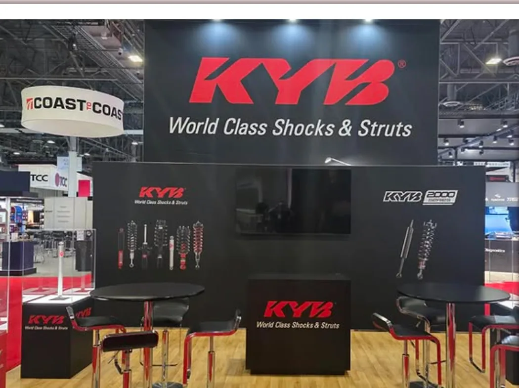 KYB stand at AAPEX — Automotive Aftermarket Products Expo — photo 1